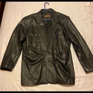 Lucky Leather Large Men’s Leather Coat